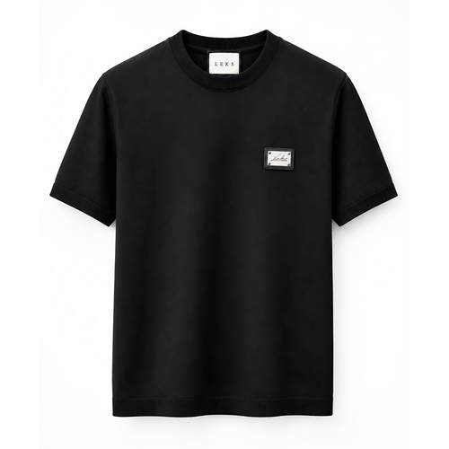 T-SHIRT COTTON BLACK
